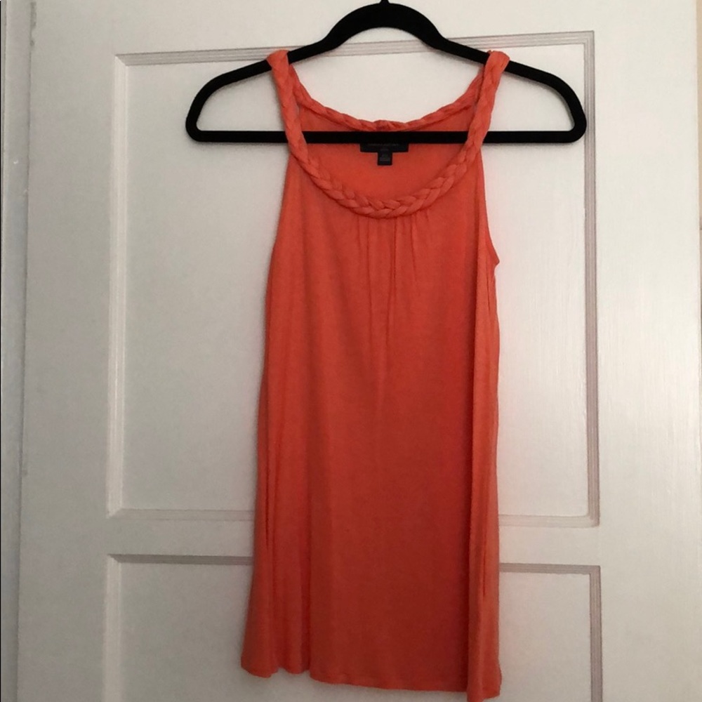 Banana Republic Tank with Rope Pattern Neckline